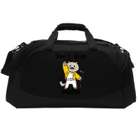 Don´t Stop Meow Active Duffel | Artistshot