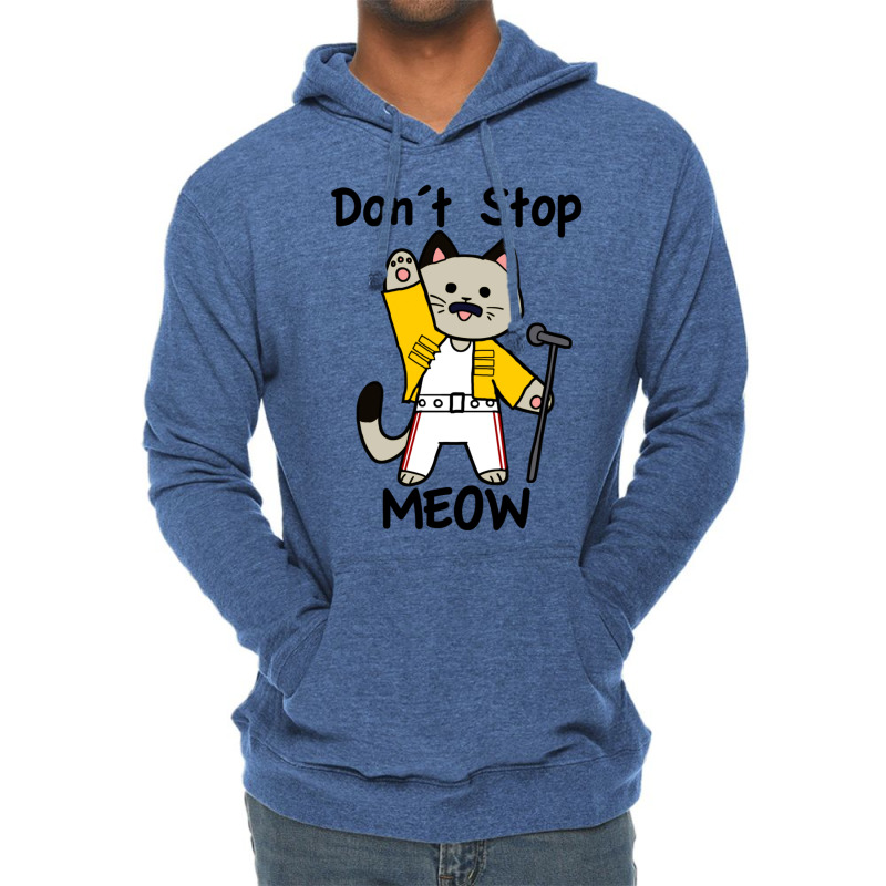 Don´t Stop Meow Lightweight Hoodie | Artistshot