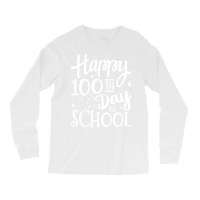 Happy 100th Day Of School For 100 Days Student And Teacher Stars Long Sleeve Shirts | Artistshot