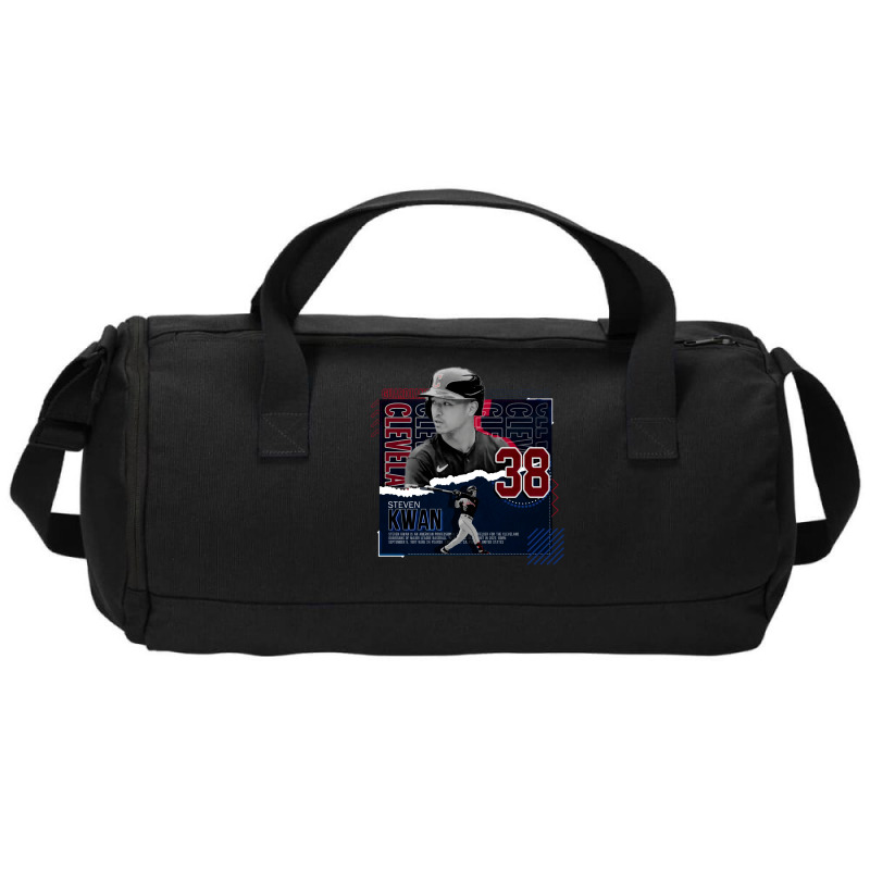 Steven Kwan Baseball Paper Poster Guardians Boy Duffel Bag | Artistshot