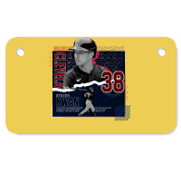 Steven Kwan Baseball Paper Poster Guardians Boy Motorcycle License Plate | Artistshot