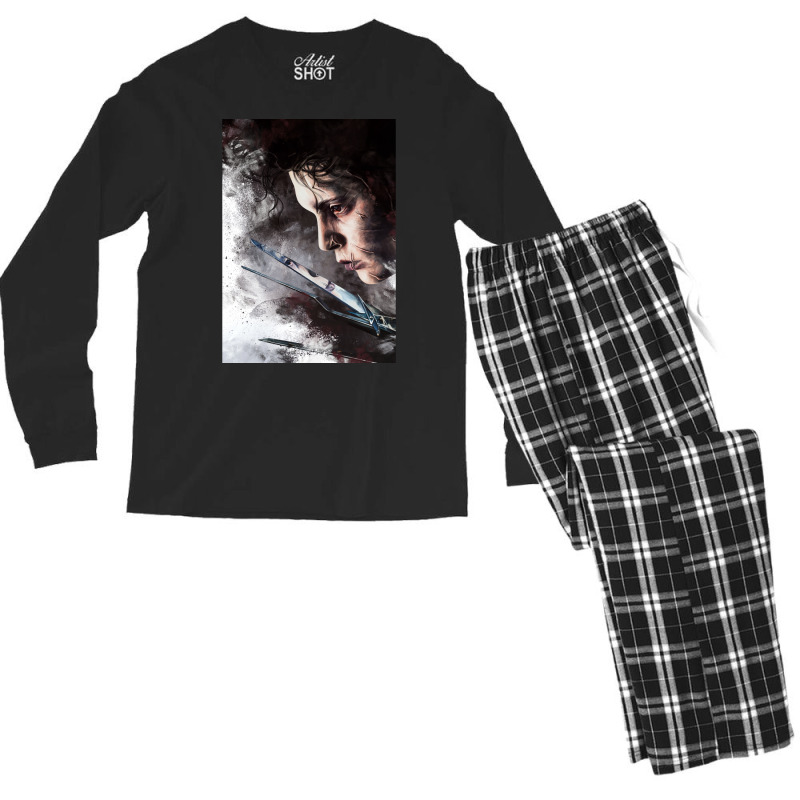 Edward Scissorhands 2 Men's Long Sleeve Pajama Set | Artistshot