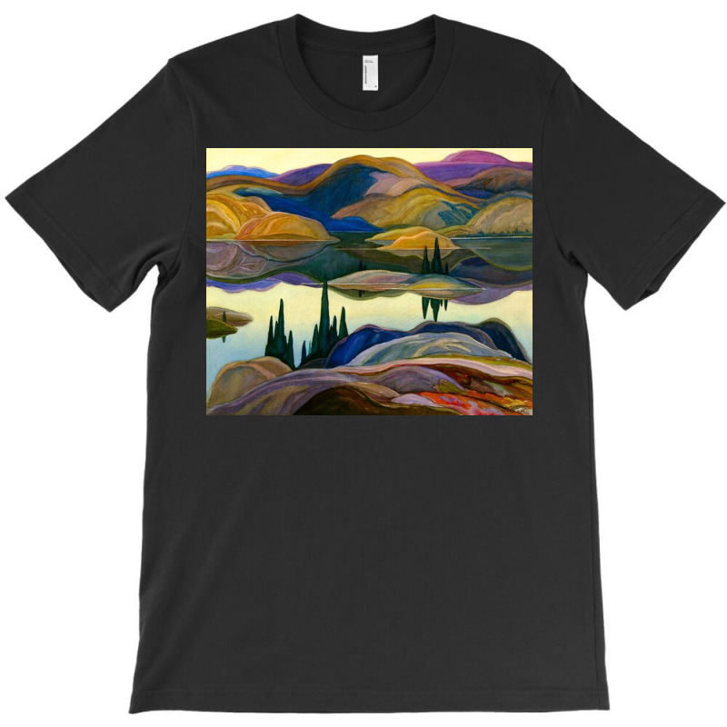 Franklin Carmichael   Mirror Lake T-Shirt by dorisMdamm | Artistshot