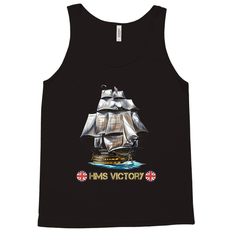 Great Britain Royal Navy Ship Of The Line Hms Victory Tank Top | Artistshot