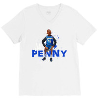 Lil Penny Retro V-neck Tee | Artistshot