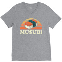 Musubi Hawaiin Sunset Girl V-neck Tee | Artistshot