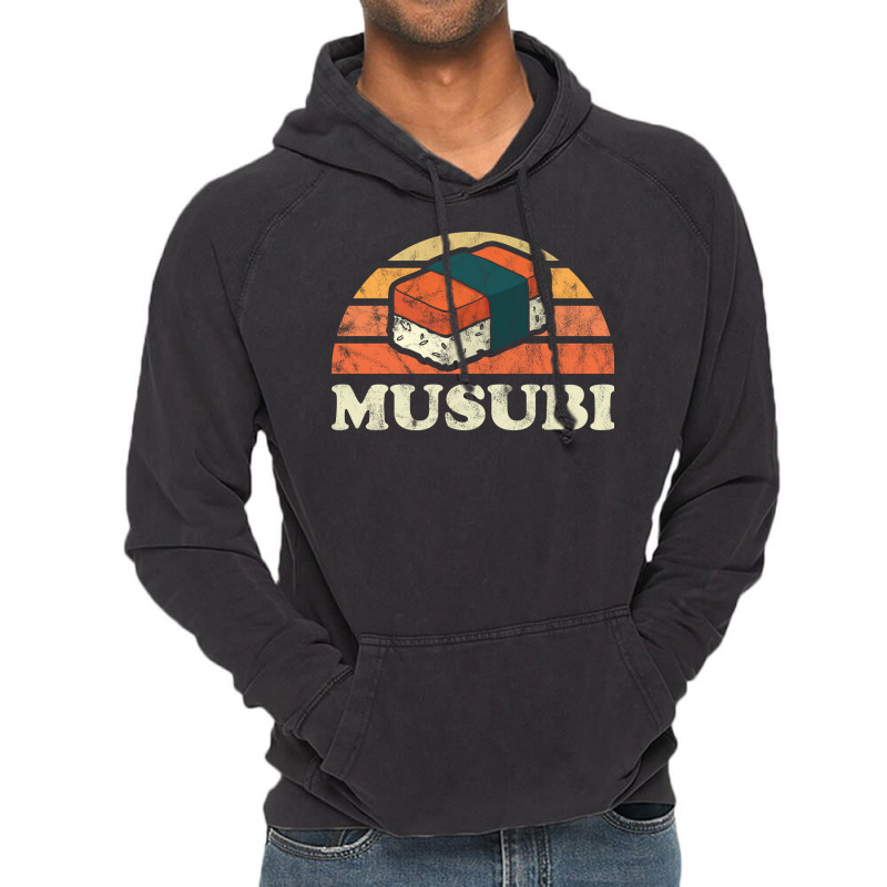 Musubi Hawaiin Sunset Girl Vintage Hoodie | Artistshot