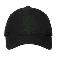 Mens I'm A Dad And Grandpa Combat Engineer Combat Engineering Premium Adjustable Cap | Artistshot