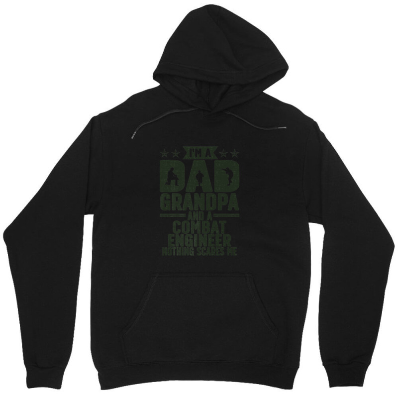 Mens I'm A Dad And Grandpa Combat Engineer Combat Engineering Premium Unisex Hoodie by ChristopherCharlesWilliamson | Artistshot