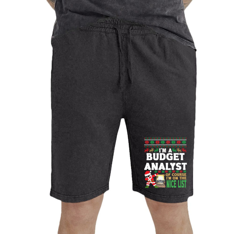 Budget Analyst  Ugly Christmas Budget Analyst Gift Vintage Short | Artistshot