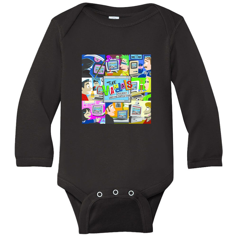 The 'vandals Long Sleeve Baby Bodysuit by famoustrick | Artistshot