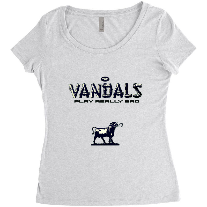 The 'vandals Women's Triblend Scoop T-shirt by famoustrick | Artistshot