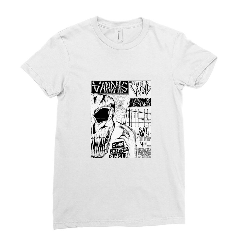 The 'vandals Ladies Fitted T-shirt | Artistshot