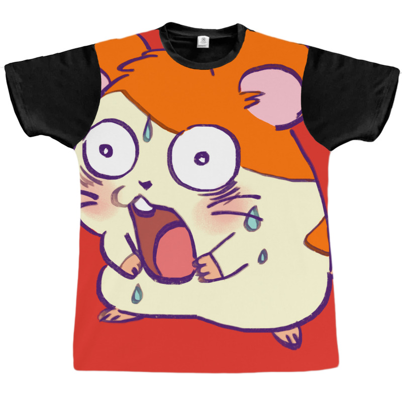 Shocked Hamtaro Meme Girl Graphic T-shirt | Artistshot