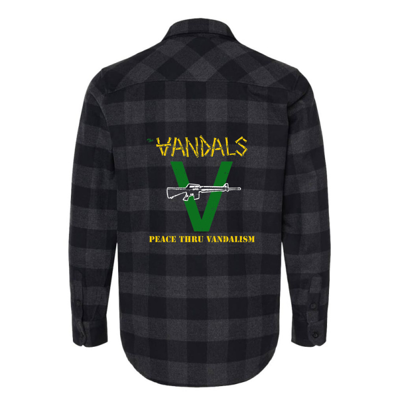 The 'vandals Flannel Shirt by famoustrick | Artistshot