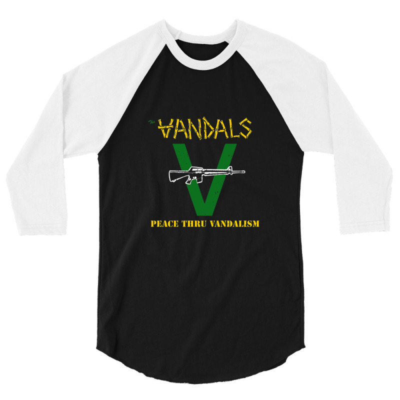 The 'vandals 3/4 Sleeve Shirt by famoustrick | Artistshot