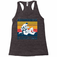 Jiu Jitsu  Vintage Jiu Jitsu Aggressive Cuddling 80s Racerback Tank | Artistshot