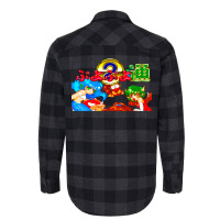 Puyo Puyo Tsu (mega Drive Title Screen) Flannel Shirt | Artistshot