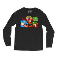 Puyo Puyo Tsu (mega Drive Title Screen) Long Sleeve Shirts | Artistshot