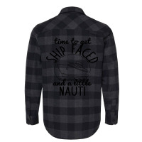 Time To Get Ship Faced And Little Vintage Flannel Shirt | Artistshot