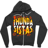 Thunda Sistas   Thunder Sisters From Croods A New Age Zipper Hoodie | Artistshot