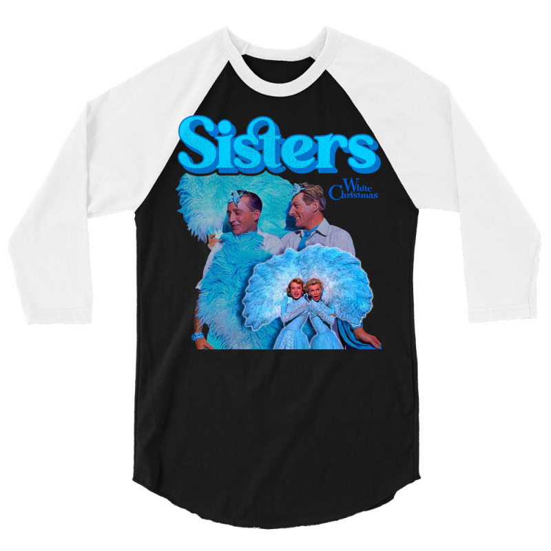 White Christmas Sisters Reprise Hippie 3/4 Sleeve Shirt | Artistshot