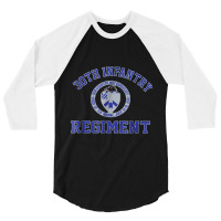 30th Infantry Regimen001 3/4 Sleeve Shirt | Artistshot