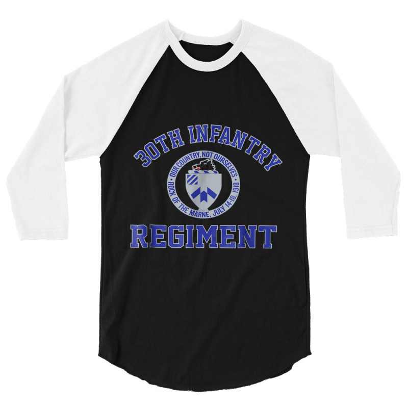 30th Infantry Regimen001 3/4 Sleeve Shirt by ALFREDMCGOWAN | Artistshot