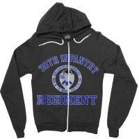 30th Infantry Regimen001 Zipper Hoodie | Artistshot