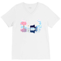 Your Lie In April Cute V-neck Tee | Artistshot