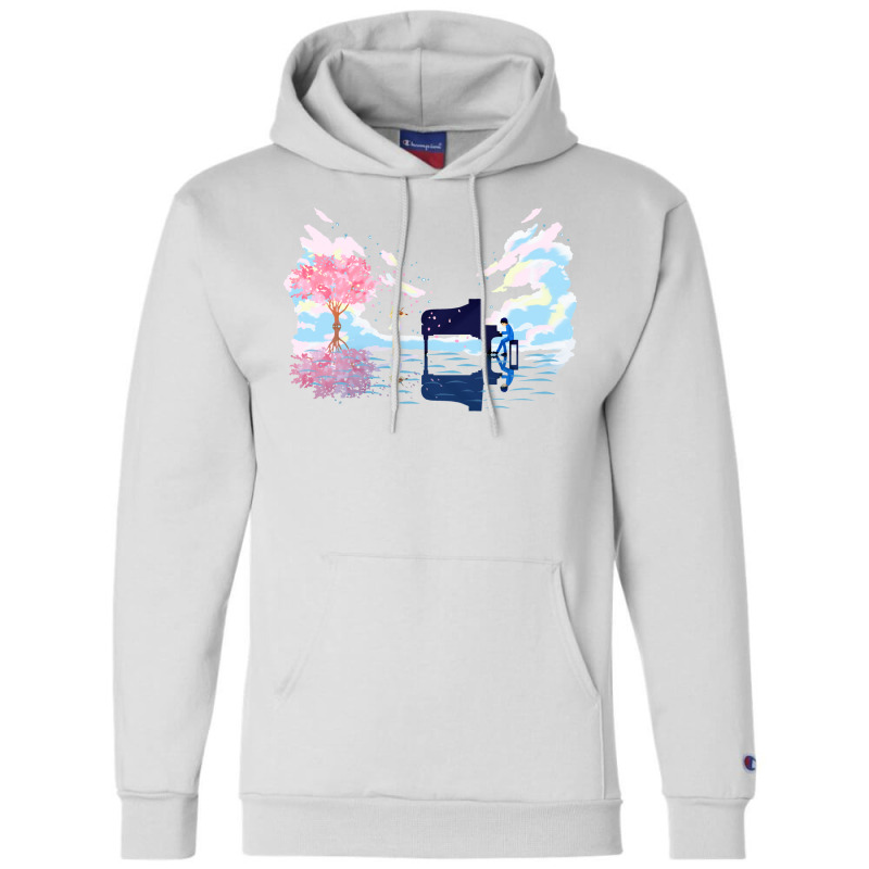 Your Lie In April Cute Champion Hoodie | Artistshot