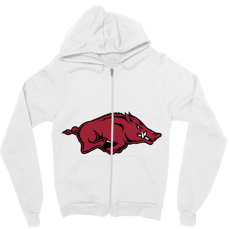 Arkansas Zipper Hoodie by Rewisar | Artistshot