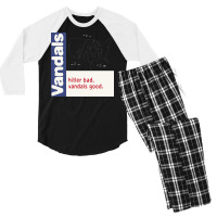 The 'vandals Men's 3/4 Sleeve Pajama Set | Artistshot