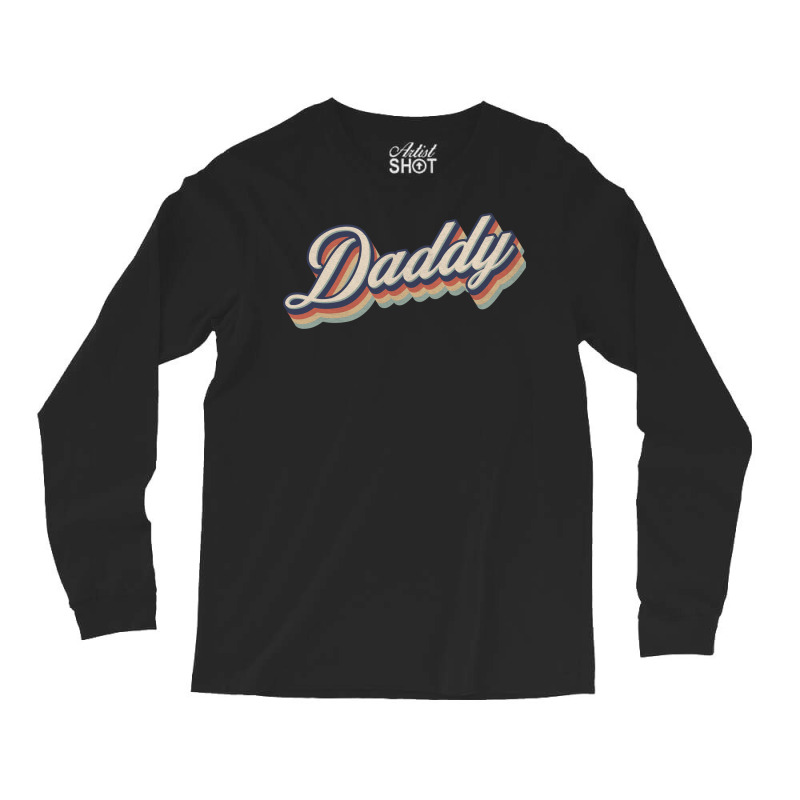 Retro Vintage Daddy Green Long Sleeve Shirts by shudoterika0 | Artistshot