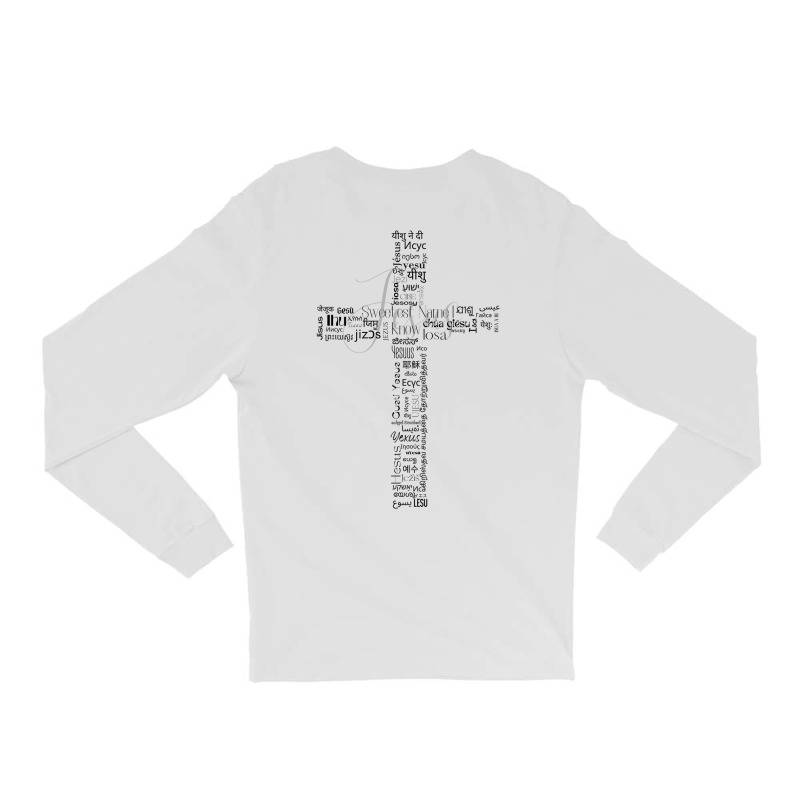 Jesus Sweetest Name I Know Cross Long Sleeve Shirts | Artistshot