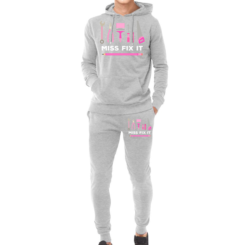 Miss Fix It Handy Women Diy Cool Hoodie & Jogger Set | Artistshot