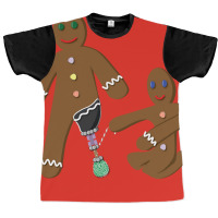 Gingerbread Prosthetics Green Graphic T-shirt | Artistshot