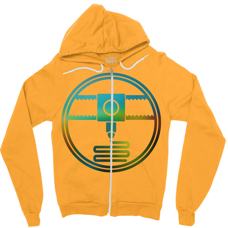 3d Printer For The Maker Quote Cool Zipper Hoodie by caplisigoshar | Artistshot