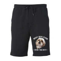 Shih Tzu T Shirt Funny Dog Pet Best Dog Ever Gift Birthday Fleece Short | Artistshot