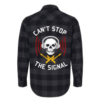 Cant Stop The Signal Open Source Internet Piracy Anti Censorship Flannel Shirt | Artistshot