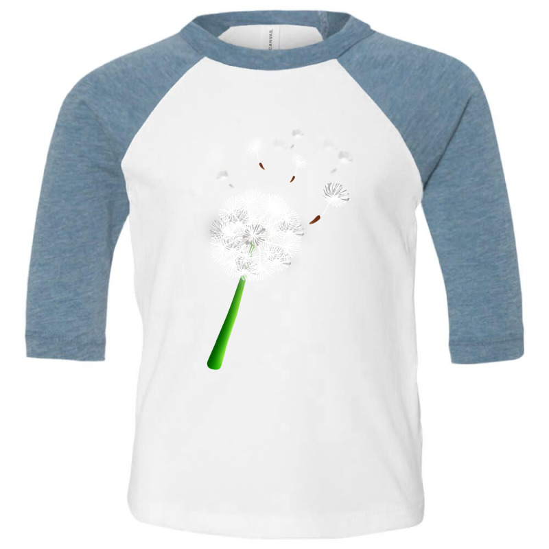 Dandelion Wish Toddler 3/4 Sleeve Tee by Miracle Merchandise | Artistshot