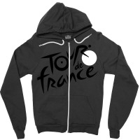 Cycling Tour De France Hipster Zipper Hoodie | Artistshot