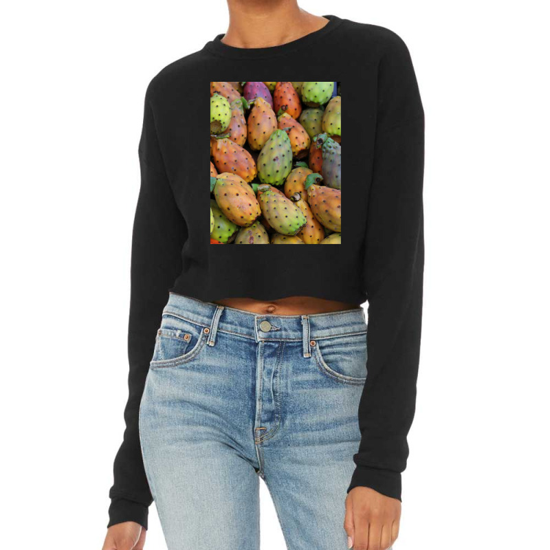 Fruits Cartoon Adorable Fresh Wonderful Banyan Cropped Sweater by MiltonLane | Artistshot