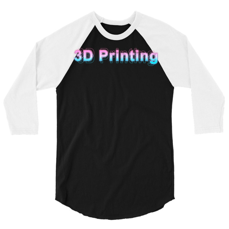 3d Printing Travel 3/4 Sleeve Shirt | Artistshot