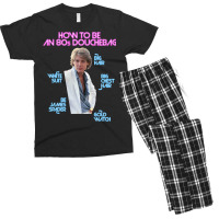 How To Be An 80s Douchebag Starring James Spader Funny Men's T-shirt Pajama Set | Artistshot