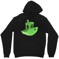 A Benchy 3d Printer For The Maker Girl Unisex Hoodie | Artistshot