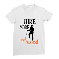 Outdoor Camping Time Ladies Fitted T-shirt | Artistshot