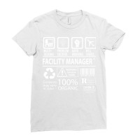 Facility Manager T  Multitasking Certified Job Gift Item Tee Ladies Fitted T-shirt | Artistshot