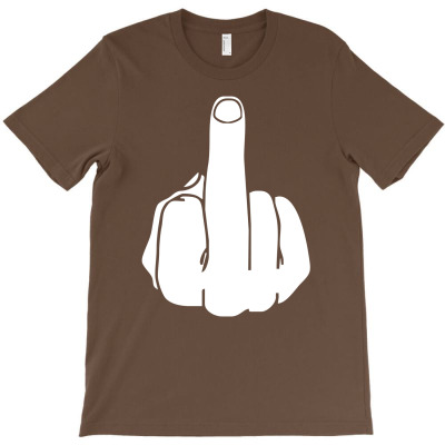 Middle Finger T-shirt Designed By Cuser388