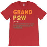 Funny Best Dog Grandpa Ever Grandpaw Apparel Retro Grand Paw Nature T-shirt | Artistshot